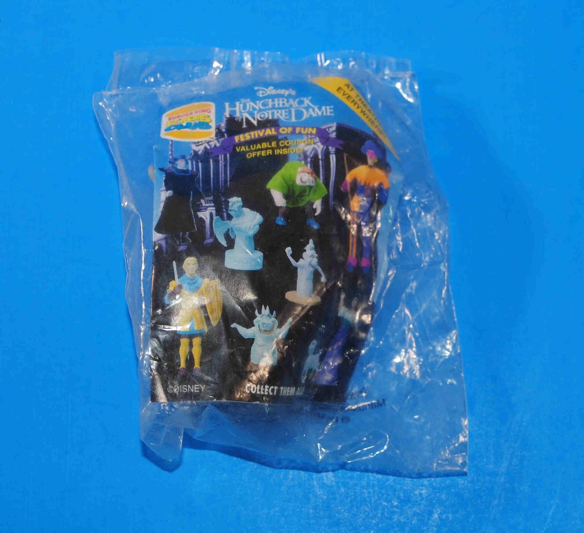 Vintage Burger King Happy Meal Toys Set of 3 Disneys Goofy Etsy