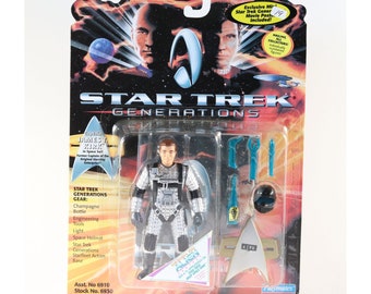 Star Trek Generations Captain James T Kirk Action Figure 1994