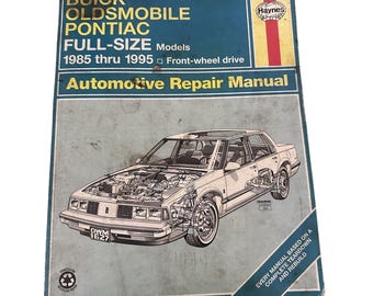 Manual de Reparação Automotiva Haynes Vintage: Buick, Oldsmobile, Pontiac 1985-1995