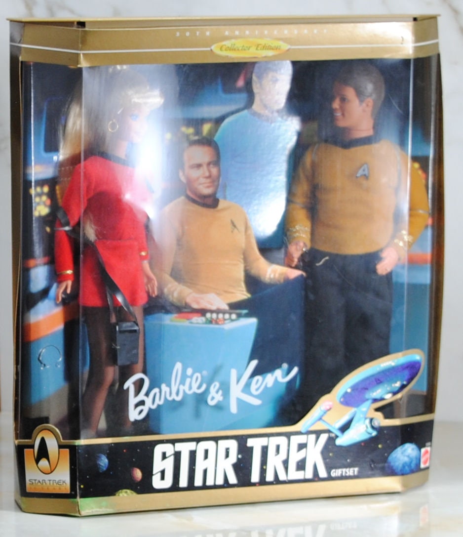 barbie and ken star trek 30th anniversary 1996