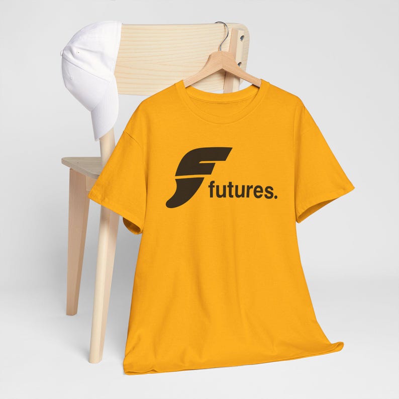 Futures-Logo-T-Shirt | Minimalistisches Börsen Shirt, Futures Fins surfen T-Shirt Bild 8