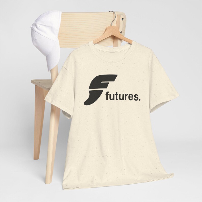 Futures-Logo-T-Shirt | Minimalistisches Börsen Shirt, Futures Fins surfen T-Shirt Bild 12