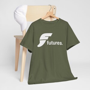 Futures-Logo-T-Shirt | Minimalistisches Börsen Shirt, Futures Fins surfen T-Shirt Bild 13