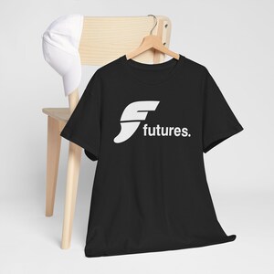 Futures-Logo-T-Shirt | Minimalistisches Börsen Shirt, Futures Fins surfen T-Shirt Bild 5