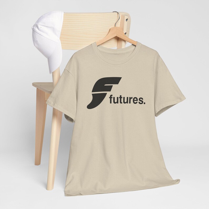 Futures-Logo-T-Shirt | Minimalistisches Börsen Shirt, Futures Fins surfen T-Shirt Bild 6
