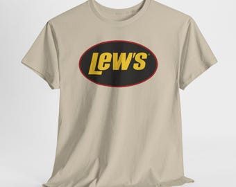 Lews Logo Shirt T-Shirt | Retro Oval Fischen Markengrafik