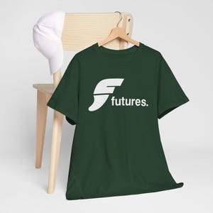 Futures-Logo-T-Shirt | Minimalistisches Börsen Shirt, Futures Fins surfen T-Shirt Bild 14
