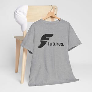 Futures-Logo-T-Shirt | Minimalistisches Börsen Shirt, Futures Fins surfen T-Shirt Bild 7