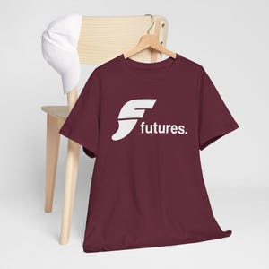 Futures-Logo-T-Shirt | Minimalistisches Börsen Shirt, Futures Fins surfen T-Shirt Bild 10