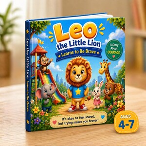 Leo the Little Lion Learns to Be Brave