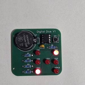 Build a Digital Dice – Beginner Soldering Project with LED PCB (STEM Kit)