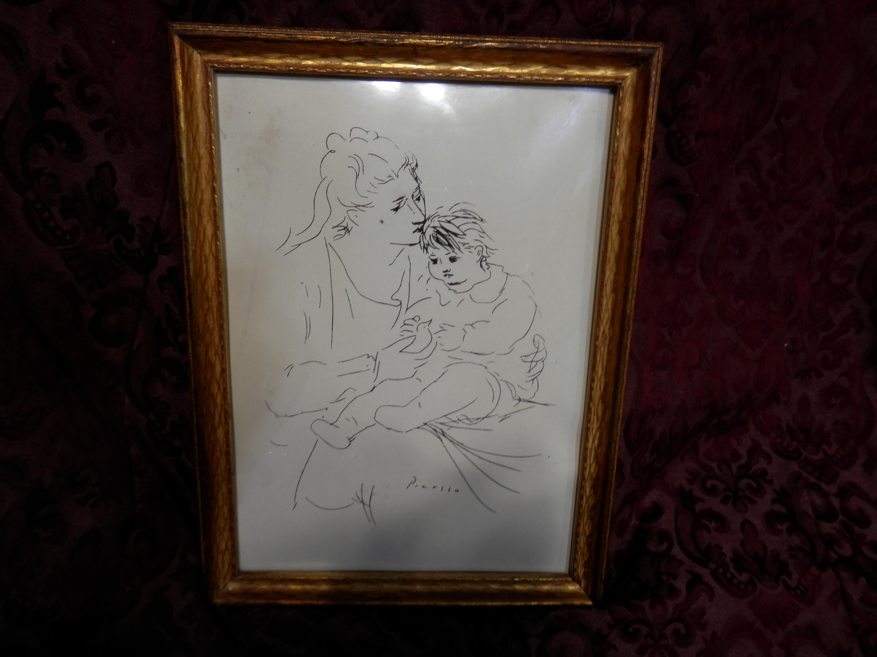 Picasso child dove - Etsy 日本
