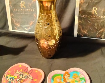 Vintage Heart Shaped Plates Lot | Retro Cartoon Network Powerpuff Girls Plate & Disney Princesses Melamine Toddler Plate | Y2K Kids Core Set