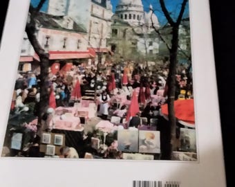 Vintage Paris A Photographic Journey Hardcover Book by Bill Harris, Collectible