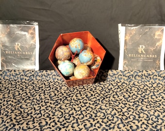 Vintage Christmas Ornaments Set of 12 • Retro Paper Mache Decoupage Baubles • Nostalgic Traditional Holiday Tree Decor • Classic Christmas
