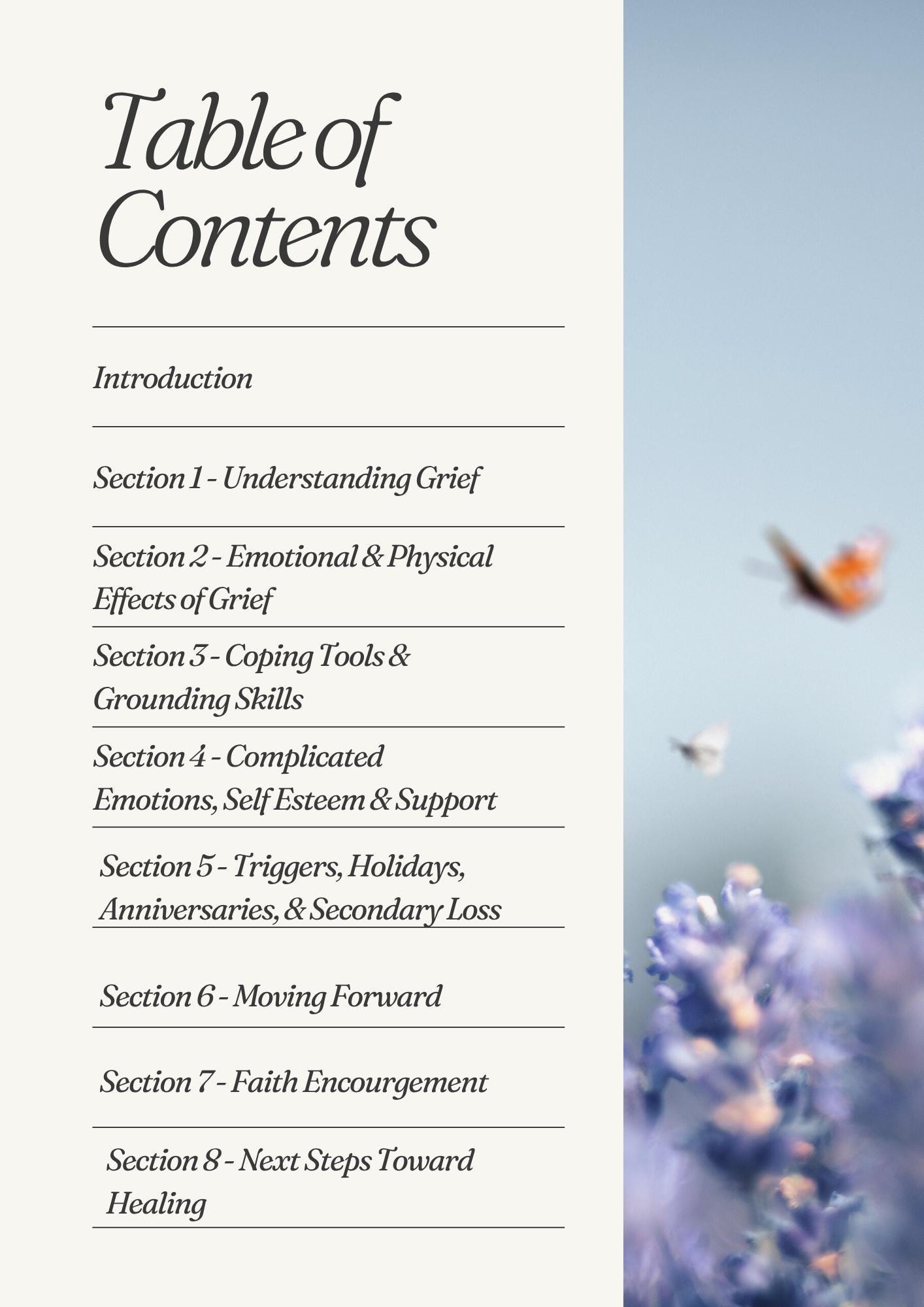 Grief Starter Companion: Healing Guide for Loss and Bereavement, Gift ...
