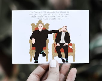 Taskmaster (UK) Birthday Card: Fan Art
