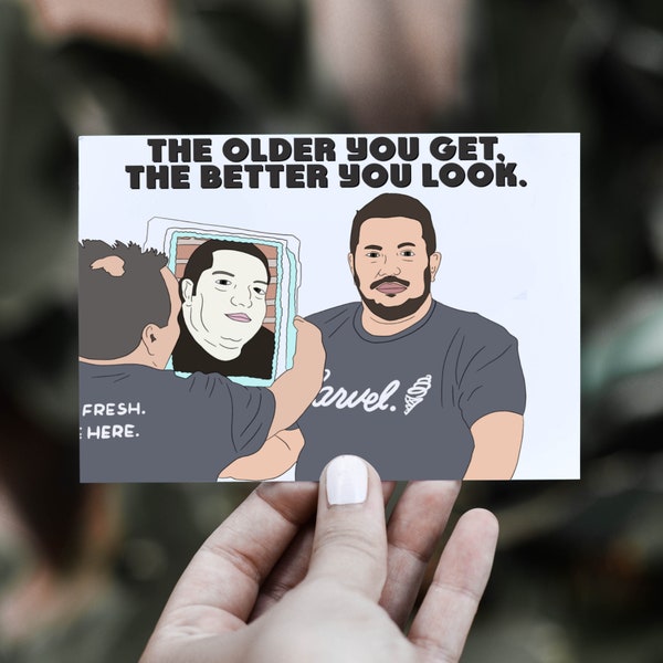 Sal Vulcano (Impractical Jokers) Greeting Card || Happy Birthday || TruTV || Comedy || Prank TV Show || Funny || The Tenderloins || New York