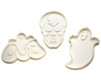 Hallmark Cards Set of 3 Halloween Cookie Cutters: Skeleton, Ghost & Boo!