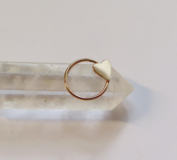 gold bee septum ring