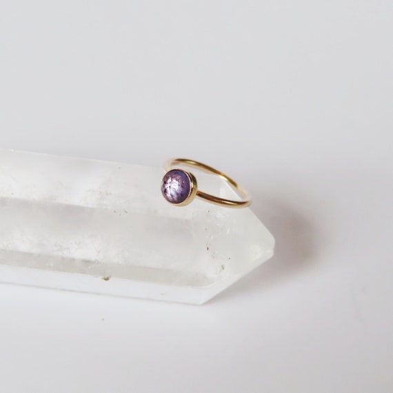 gold bee nose ring