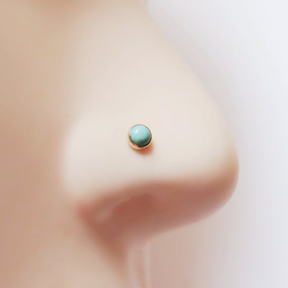 gold bee nose ring