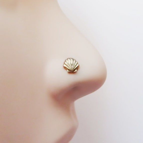gold bee nose ring