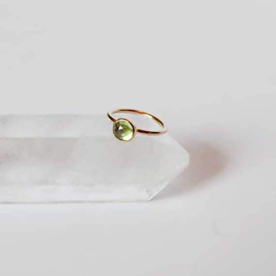 gold bee nose ring