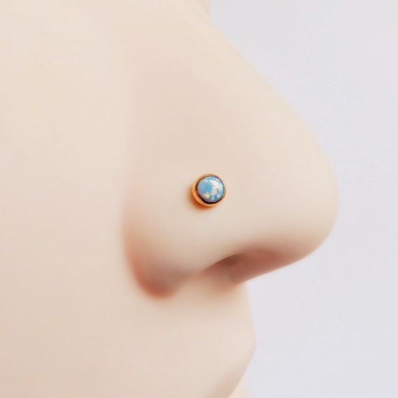 gold bee nose ring