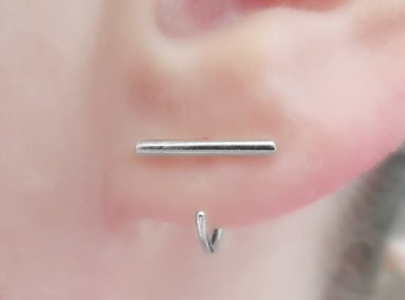 gold bee nose ring