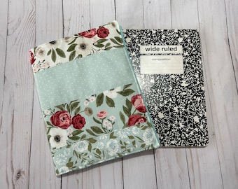 Floral Composition Notebook Cover