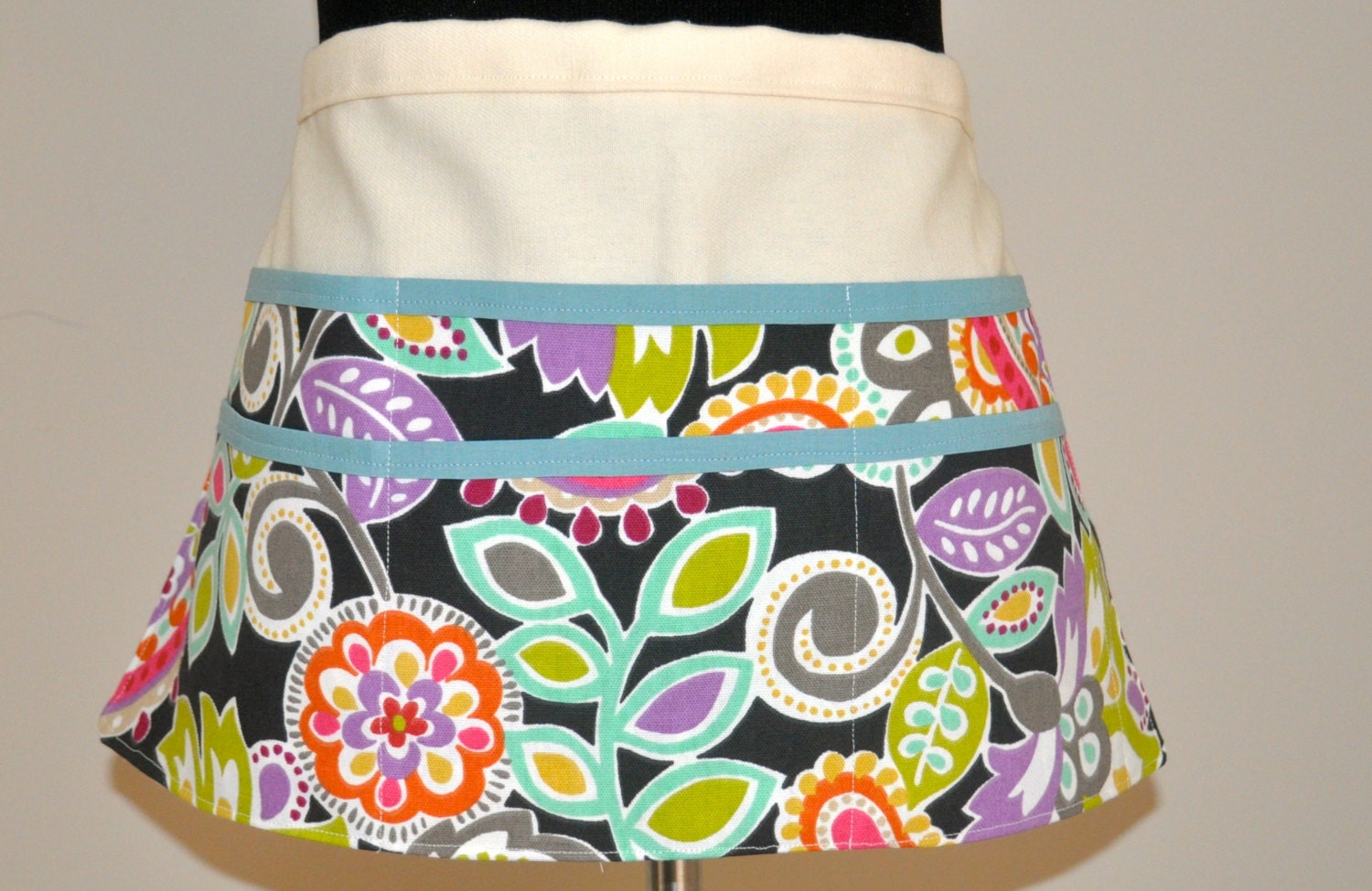 Utility Apron Teacher apron Gardening apron Craft fair Etsy