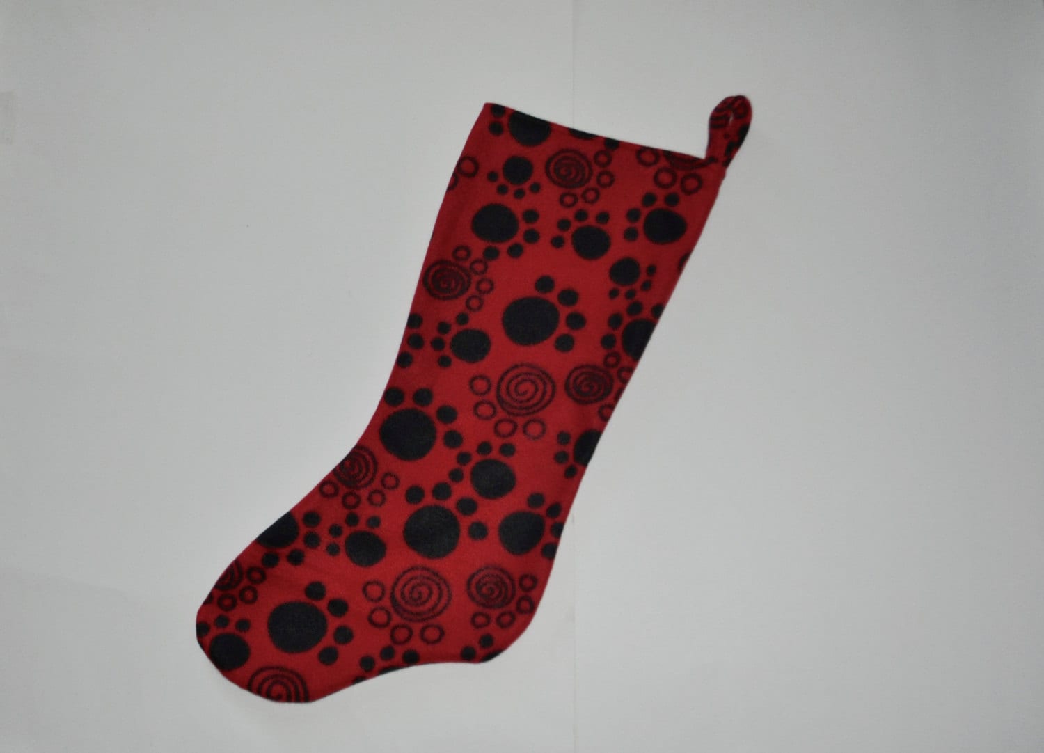 Dog Paw Print stocking Puppy paw print Dog stocking Pet | Etsy