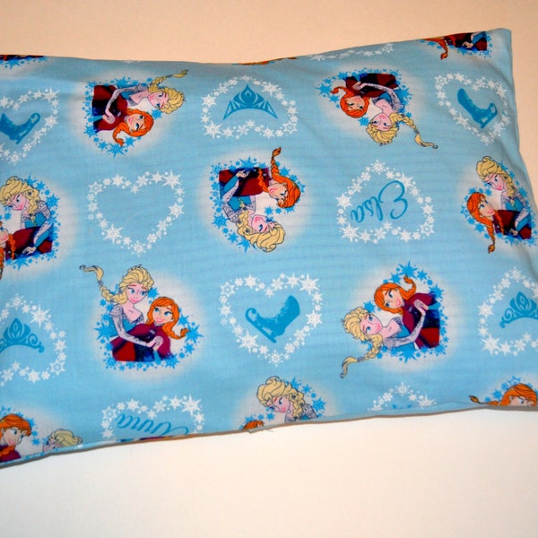 Frozen pillow case Decorative pillow case for girls, Frozen Elsa and Anna Decorative Cushion cover, travel pillow case, toddler pillow