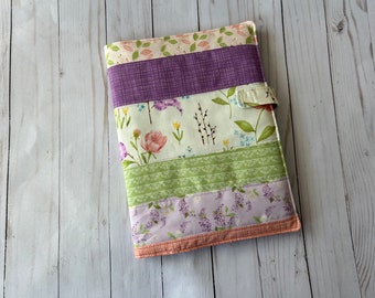Spring Floral Patchwork Composition Notebook Cover