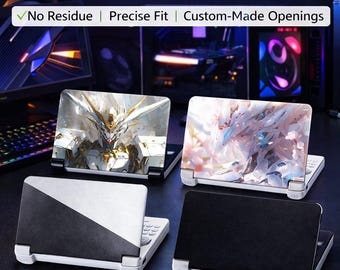 Pegatina de cuerpo completo de AYN Thor, vinilo adhesivo personalizado para consola portátil, resistente a arañazos, regalo para gamers de anime.