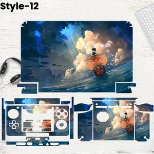 AYN Thor Skin Sticker Full Body Protective Vinyl Wrap Handheld Console Decal Anti Scratch Cover Gamer Gift style 12