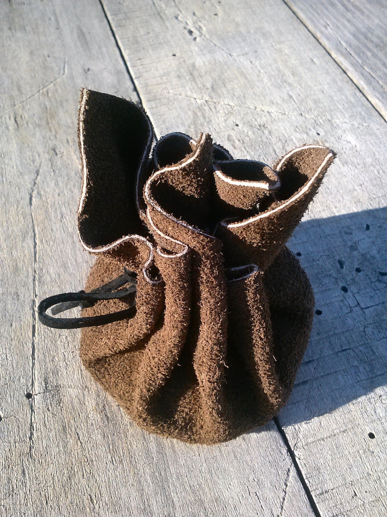 Brown Leather Pouch