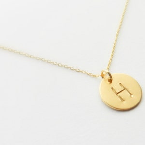 The Shannon Initial necklace. Monogrammed. Initial. image 3