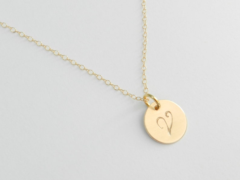 The Shannon Initial necklace. Monogrammed. Initial. image 4