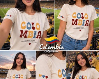Colombia Soccer Fan Shirt, Colombian Football T-Shirt, Solos somos buenos, Pero juntos Invencibles, Colombia World Cup 2026 Shirt