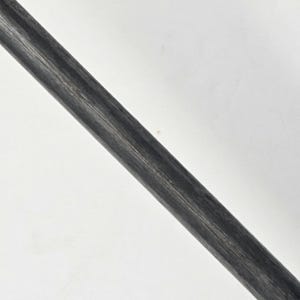Vintage Turned Wood Handle Knife Sharpening Steel Honing Rod image 7