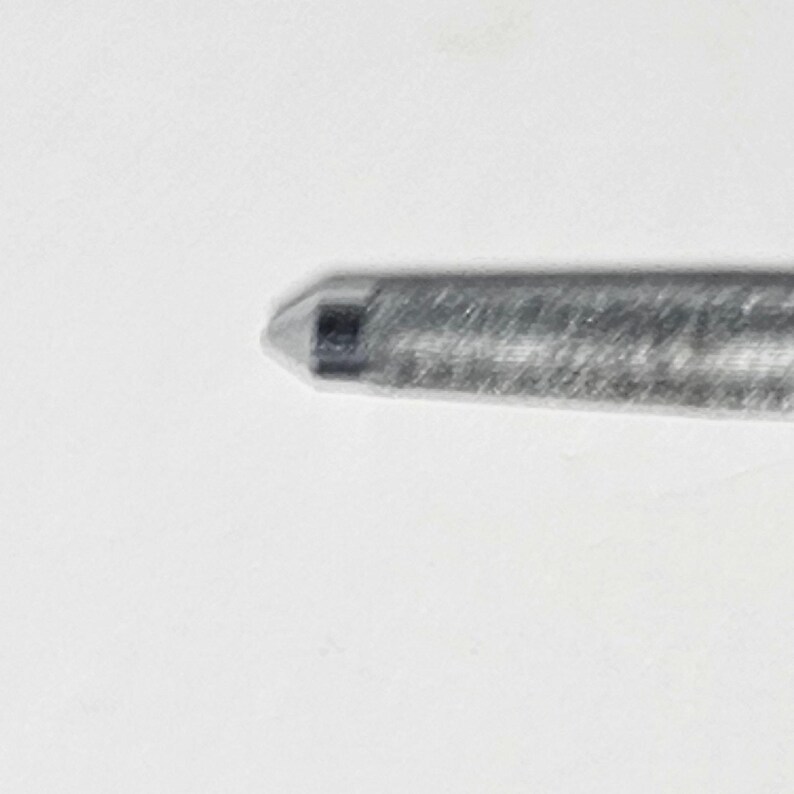 Vintage Black Handle Diamond Coated Knife Sharpening Steel Honing Rod image 12