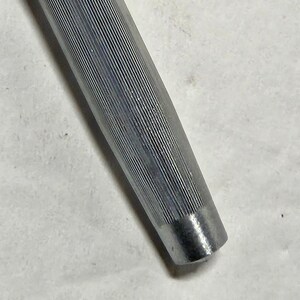 Vintage Burgundy Handle Knife Sharpening Steel Honing Rod image 3