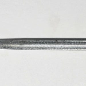 Vintage Black Handle Diamond Coated Knife Sharpening Steel Honing Rod image 7