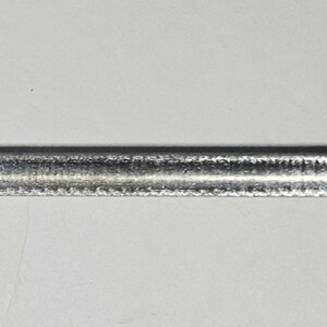 Vintage Black Handle Diamond Coated Knife Sharpening Steel Honing Rod image 6