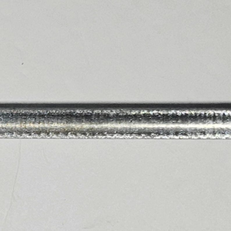 Vintage Black Handle Diamond Coated Knife Sharpening Steel Honing Rod image 6