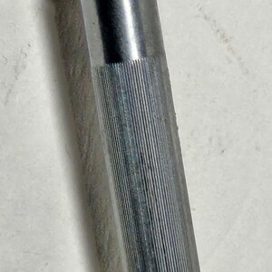 Vintage Burgundy Handle Knife Sharpening Steel Honing Rod image 6