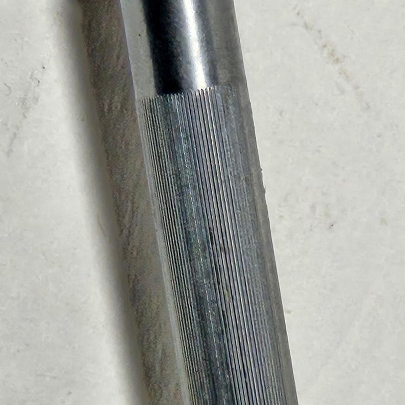 Vintage Burgundy Handle Knife Sharpening Steel Honing Rod image 6
