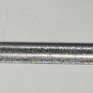 Vintage Black Handle Diamond Coated Knife Sharpening Steel Honing Rod image 10